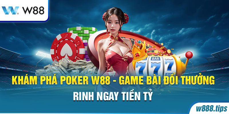 Khám Phá Poker W88 - Game Bài Đổi Thưởng Rinh Ngay Tiền Tỷ